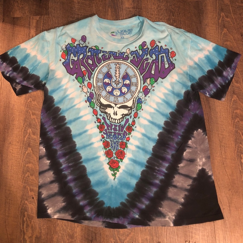 Men’s Liquid Blue Grateful Dead T-shirt